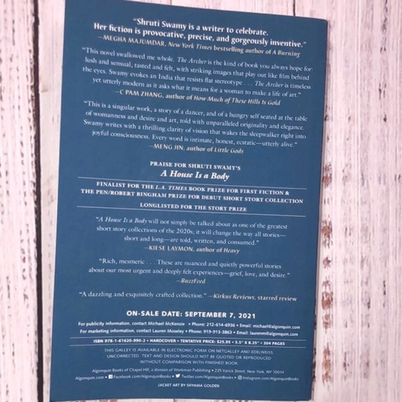 Archer by Shruti Swamy book 2021 - Picture 3 of 9